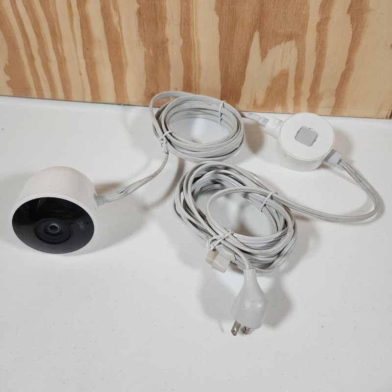 Tested 🔥 Google Nest Cam Outdoor 1st Gen A0033 Camera No Mount Included READ