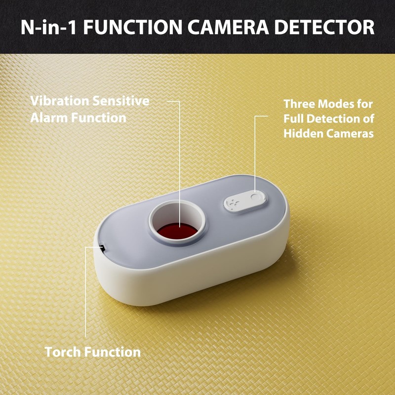 Hidden Camera Detector - Spy Camera Finder 3-in-1 Hidden Bug Detector with Vi... gallery