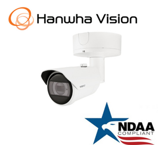 Hanwha Techwin XNO-9083R 4K IR NW Security Bullet AI IP Camera 4.4~9.3mm Lens