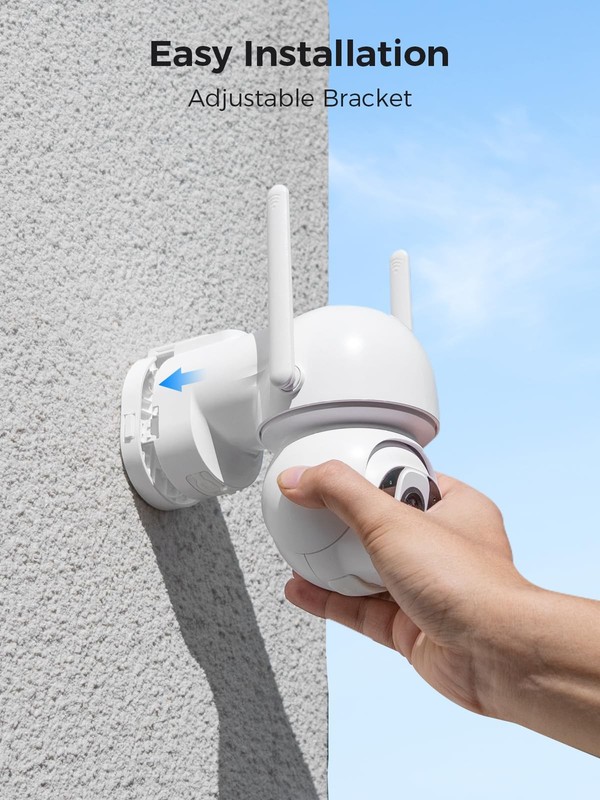 3K Solar Security Camera Wireless Outdoor, 4MP HD Resolution gallery