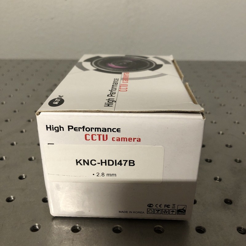 KT&C KNC-HDi47B CCTV Camera, 2.8mm, 12V, 240mA *NEW* gallery