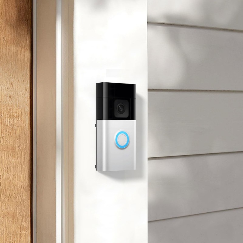 No-Drill Ring Doorbell Mount - Adhesive Door Bracket Compatible with Ring Vid... gallery