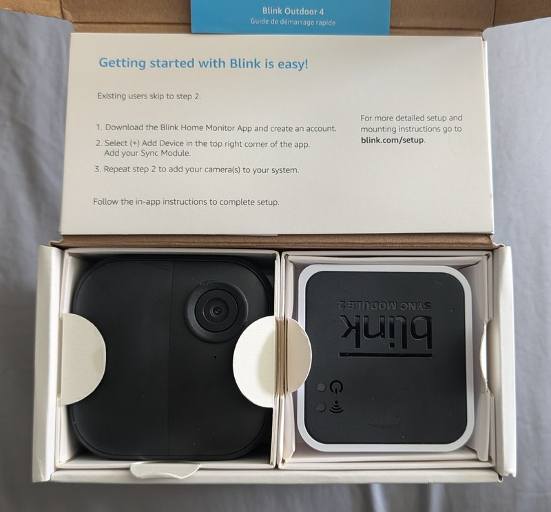 Blink Outdoor 4 (4th Gen) + Sync Module, System All You Need to Get Started