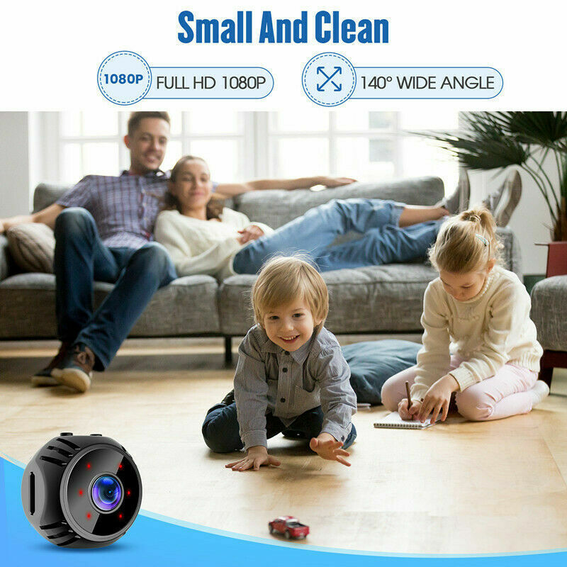 HD 1080P Wireless Wifi Mini Camera IP Home Security DVR Night Vision Indoors Cam gallery