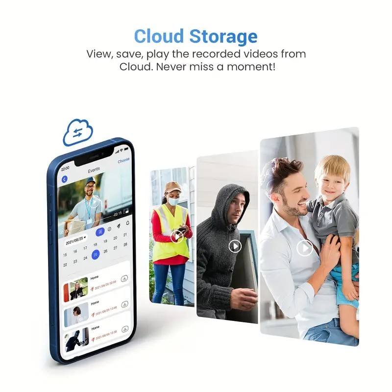 1080p Wireless Video Doorbell Camera with Chime, AI Detection & 2 Way Audio gallery