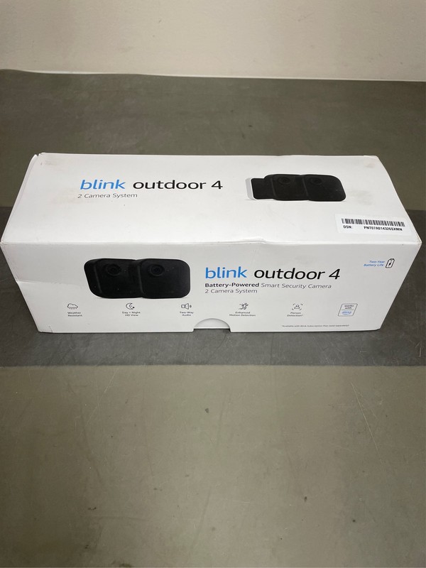 Outdoor 4 (4th Gen) Wireless Outdoor Smart Home Security Camera System with 2 2