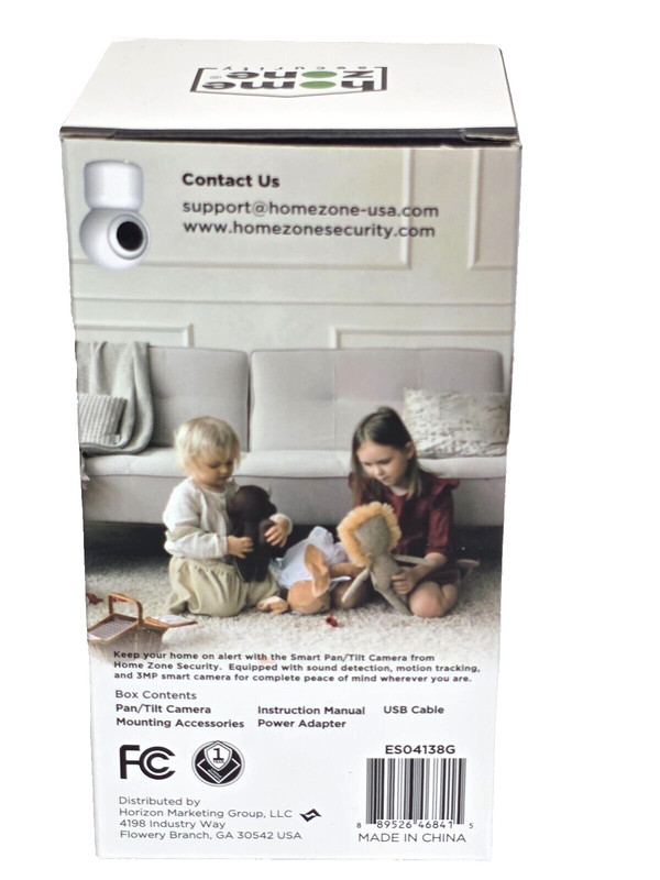 NEW Home Zone Indoor Pan / Tilt Security Camera - Smart Wireless 2.4GHz 3MP gallery