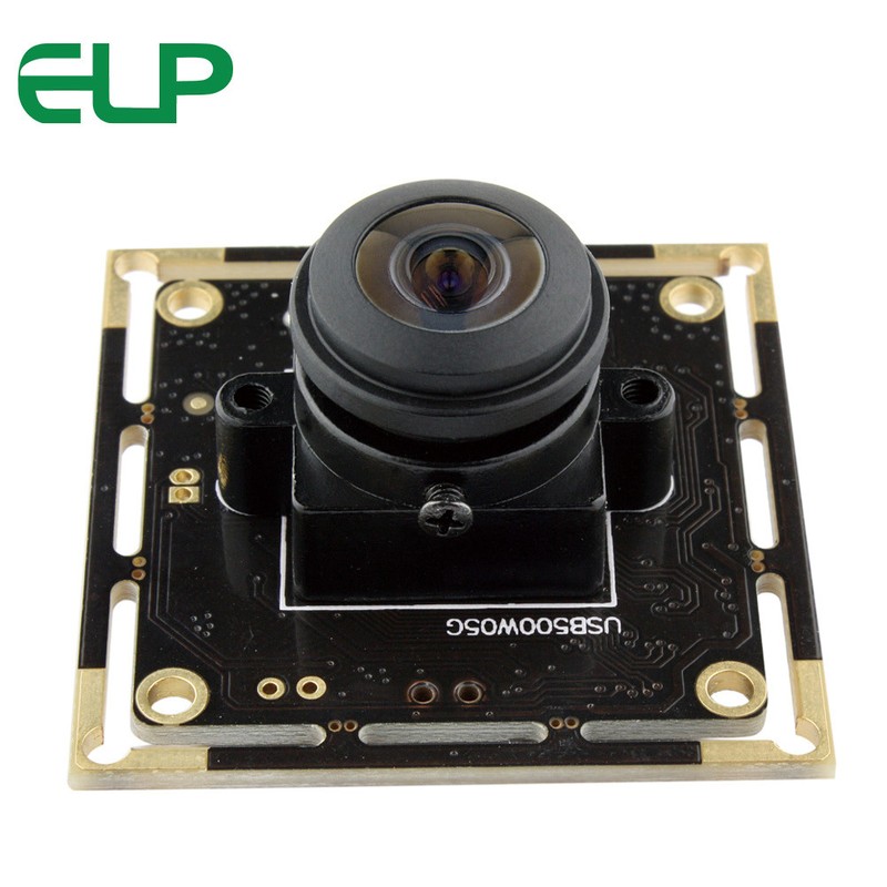 5MP USB Camera Module w/ 180degree Fisheye Lens Aptina MI5100 CMOS HD Web Camera gallery
