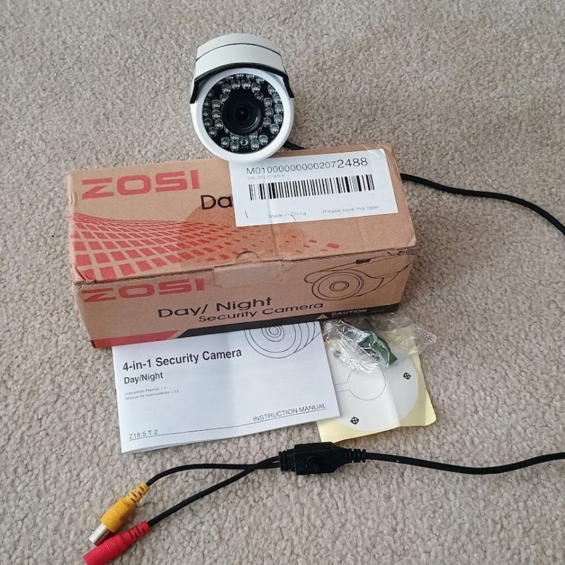Zosi 1AC-2612C-WS-N 1080P Outdoor Security Camera