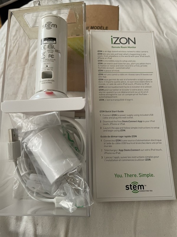 Stem IZON - Remote Room Monitor - Wireless Security Camera gallery