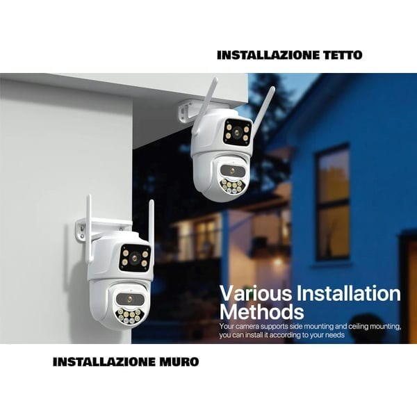 8MP Dual Lens Ptz Outdoor Wi-Fi Camera gallery