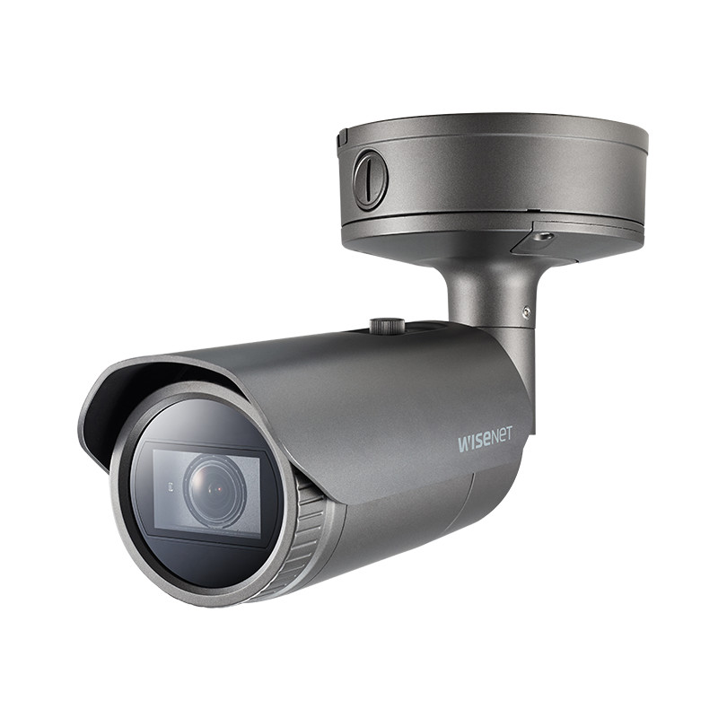 Hanwha Techwin XNO-6080R 2MP PoE IR Bullet IP Security Camera 2.8 ~12mm Lens gallery