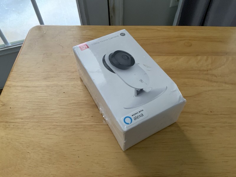 YI Smart 1080p Home Camera – AI+, White Brand New and Sealed
