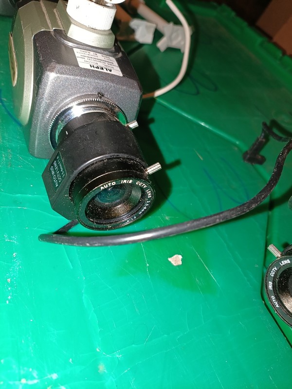 ALEPH BCLL540 security Camera 2 Good, One Bad Camera, Comes With Mounting Arms gallery