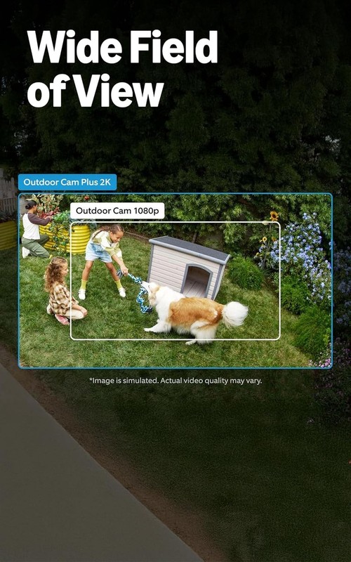 Ring Outdoor Cam Plus, Battery (newest model), Home or 1 Camera, Black gallery