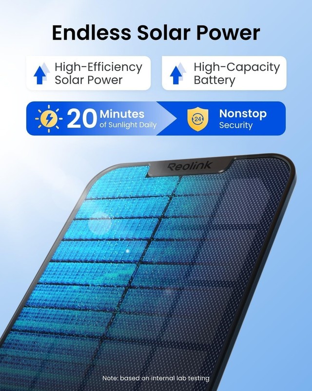 4K Solar Security Cameras Wireless Outdoor, 360° Pan Tilt, 8MP Color Night Vi... gallery