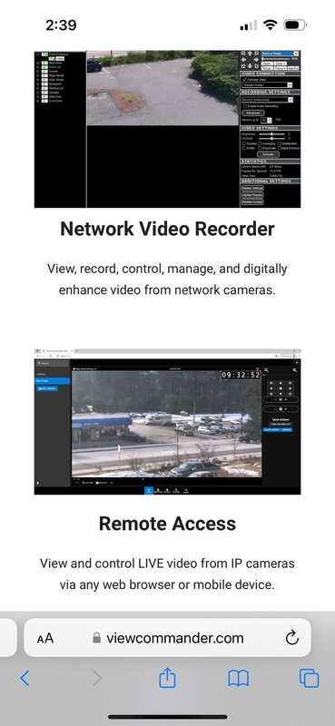 ViewCommander Network IP Camera Software gallery