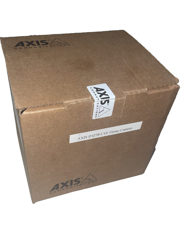 NEW - AXIS P3278-LVE 4K Outdoor Network Dome Camera IR PoE IP Security Camera gallery