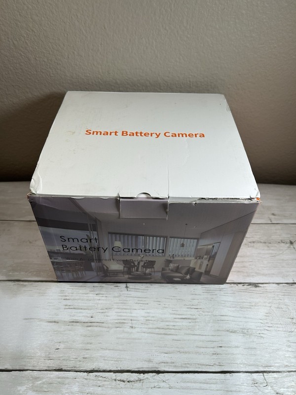Smart Solar and Battery Security Surveillance PTZ Camera QW8 - Black - New Open gallery