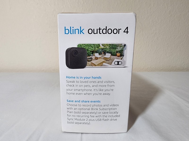 New Blink Outdoor 4 1080p Wi-Fi Outdoor 3-Camera Security System - Black gallery