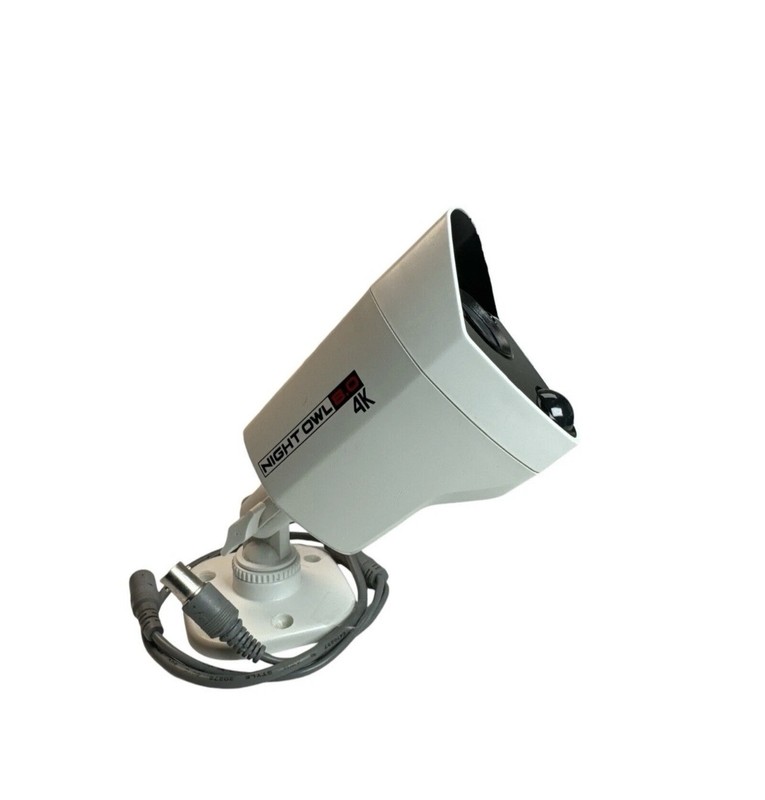 Night Owl 4K Bullet CCTV Security Camera BNC Wired White 1-Cam gallery