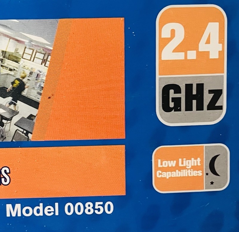 Homeland Security Cameras (Model 00850) 2.4 GHz Wireless Motion Color Camera NEW gallery