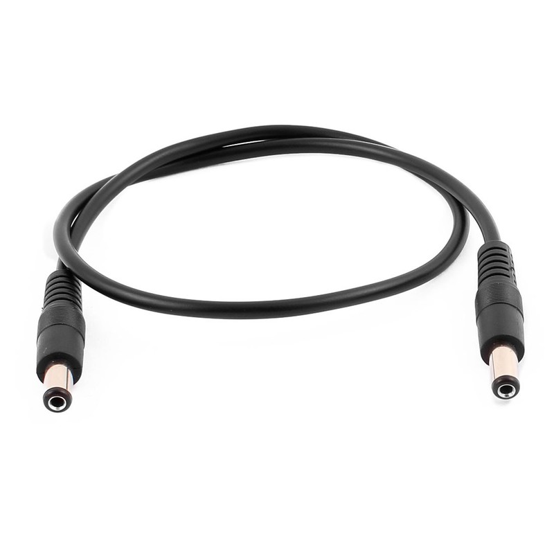 0.5M DC Male Male DC 5.5 x 2.1mm Cable Wire Extension CCTV Camera