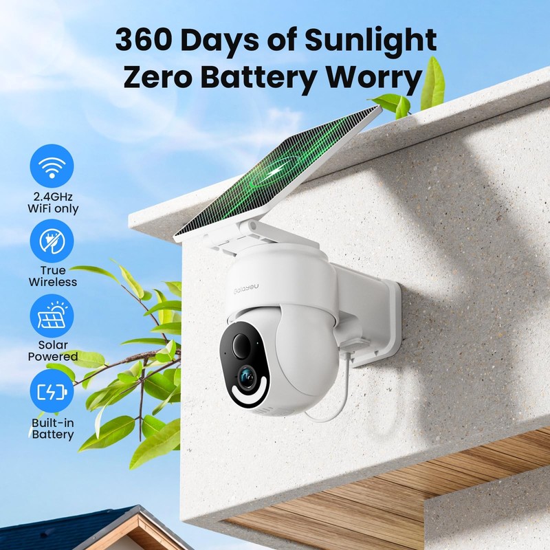 Security Cameras Wireless Outdoor - 2K Outside Battery Home Security Cameras ... gallery