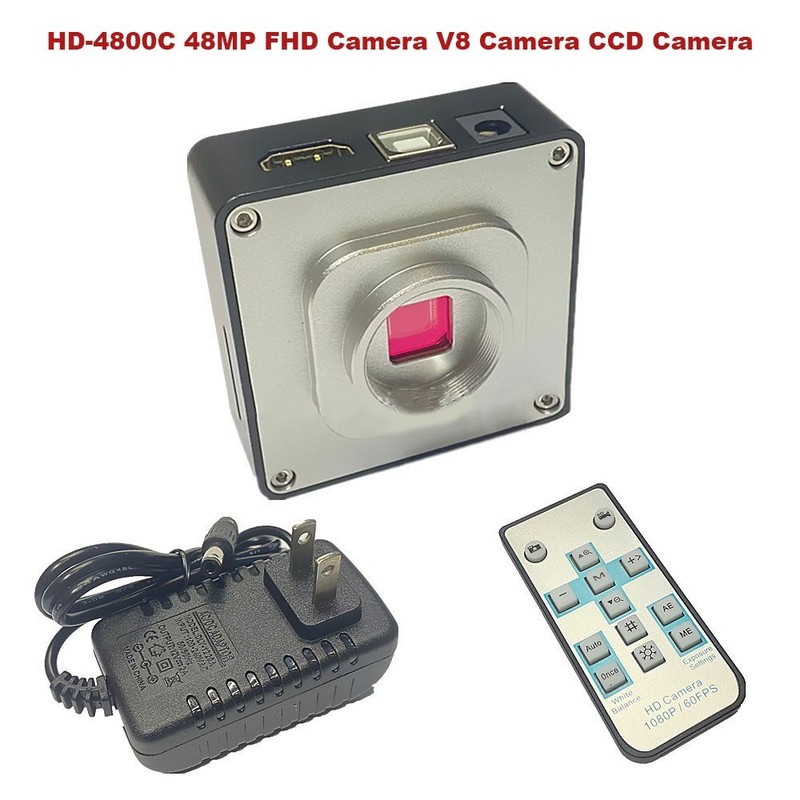 HD-4800C 48MP FHD Camera V8 Industrial Camera CCD Camera with HDMI & USB Outputs