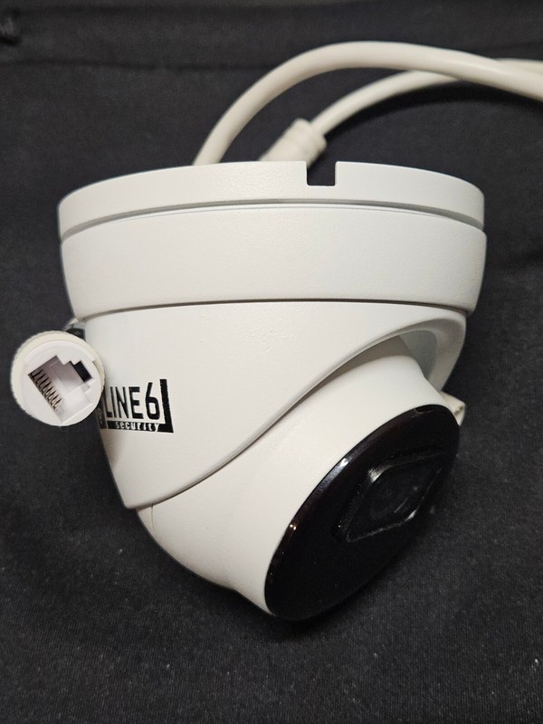 4K (8MP) Turret Style IP Camera – Audio & Night Vision