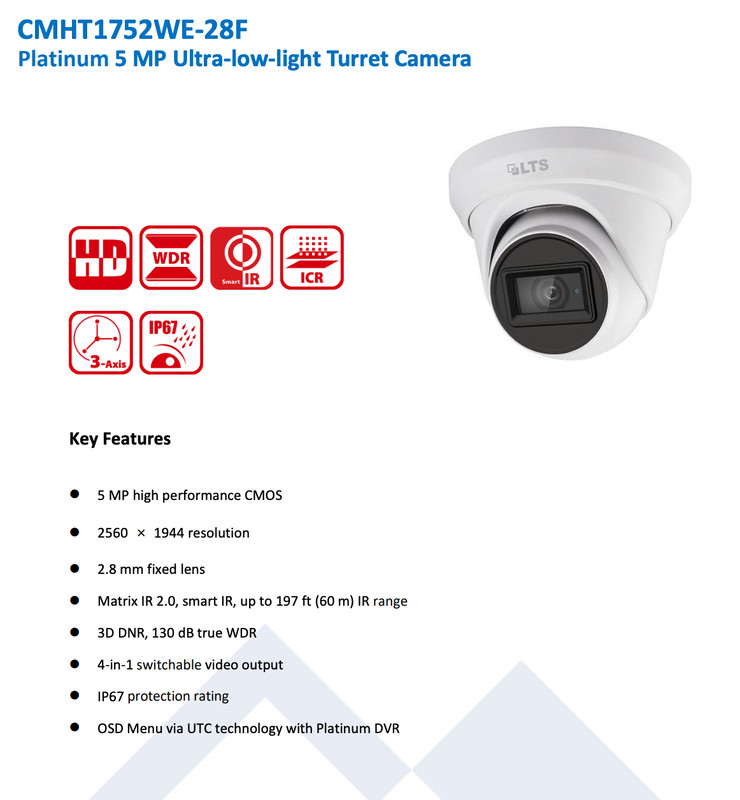 CMHT1752WE-28F 5MP Camera gallery