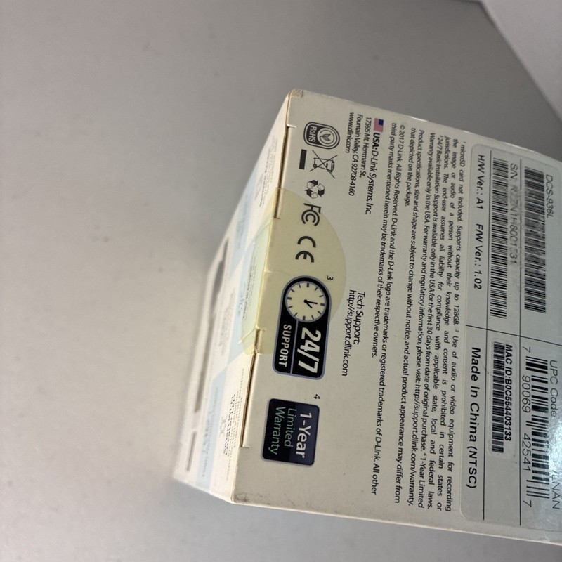 D-Link Wireless Camera 720p DCS-936L New - Sealed inside gallery