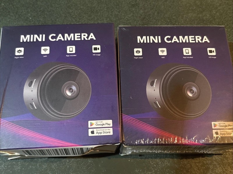 Mini Camera App Controlled WiFi Night Vision HD Magnetic Not 5G READ 2X New