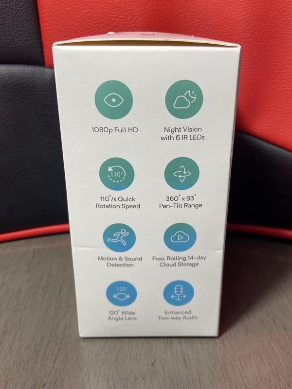 Wyze Cam Pan 1080p Tilt/Zoom Wi-Fi Indoor Smart Home Camera Night Vision audio gallery