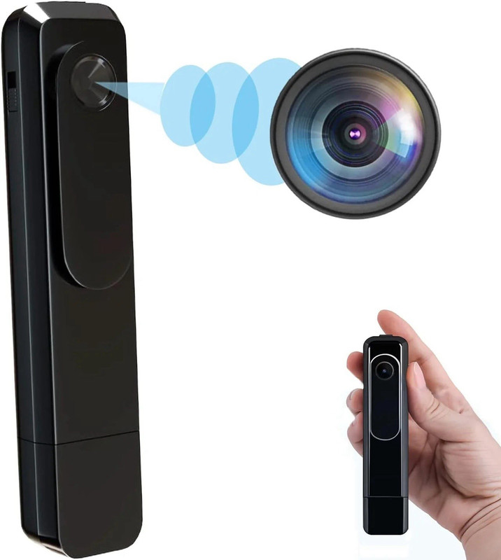 Mini 1080P Camera Wi-Fi IP USB Powered SD Slot Black 32GB