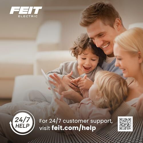 Feit Electric WiFi Enabled HD Security Camera with Two Way Audio 1080p gallery