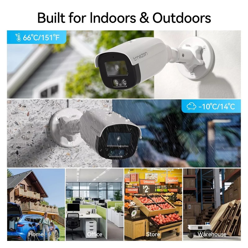 Outdoor Home Waterproof HD 1080P CCTV Security Camera Night Vision Bullet Cam gallery