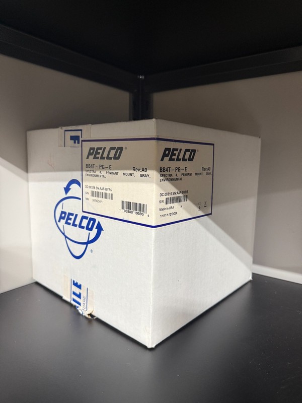 Pelco BB4T-PG-E | Spectra IV, Pendant Mount, Gray gallery