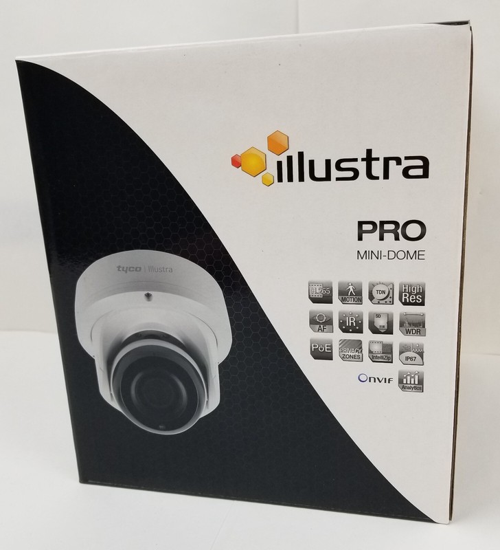 Tyco IPS05-D12-OI03 Illustra Pro Mini Dome Camera White 5MP 2.7-13.5mm NEW gallery